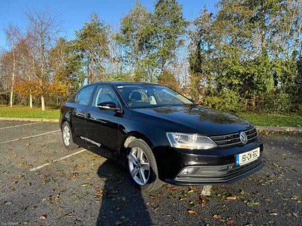 Volkswagen Jetta Saloon, Diesel, 2015, Black