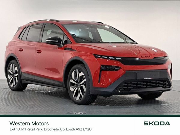 Skoda Elroq SUV, Electric, 2025, Red