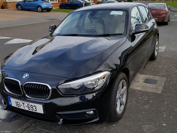 BMW 1-Series Hatchback, Diesel, 2016, Black
