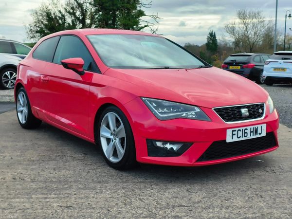 SEAT Leon Hatchback, Petrol, 2016, Red