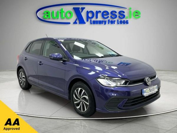 Volkswagen Polo Hatchback, Petrol, 2023, Blue