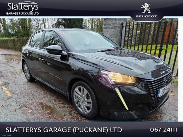 Peugeot 208 Hatchback, Petrol, 2020, Black