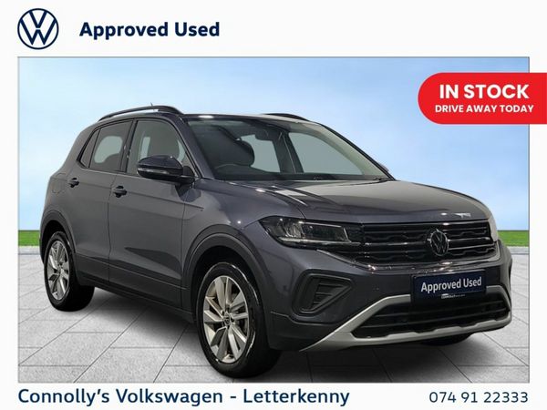 Volkswagen T-Cross SUV, Petrol, 2025, Grey
