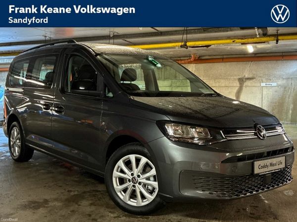 Volkswagen Caddy Maxi Life MPV, Petrol Plug-in Hybrid, 2026, Grey