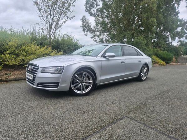 Audi A8 Saloon, Diesel, 2012, Silver