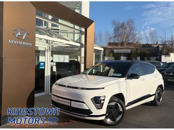 Hyundai KONA SUV, Electric, 2026, White
