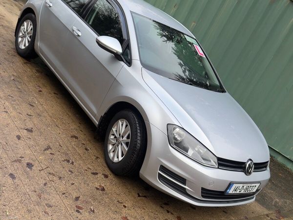 Volkswagen Golf Hatchback, Diesel, 2014, Silver