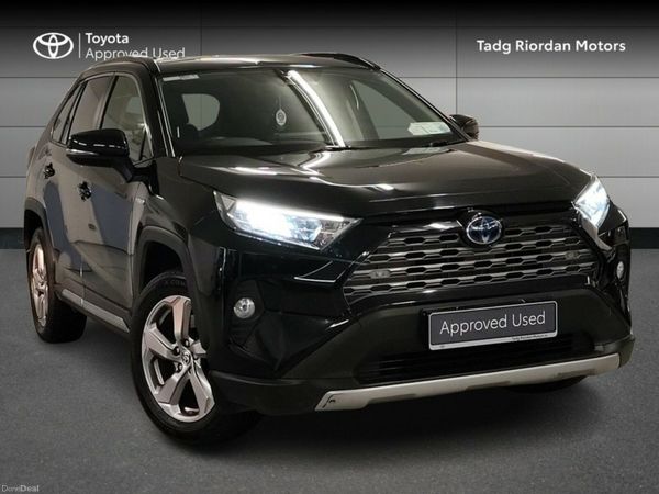 Toyota RAV4 SUV, Petrol Hybrid, 2020, Black