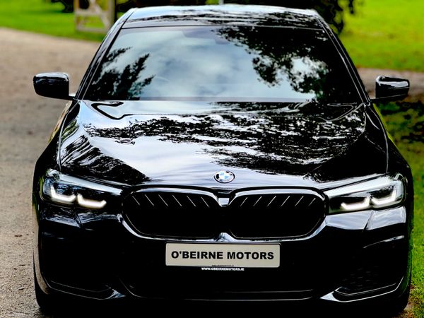 BMW 5-Series Saloon, Diesel, 2021, Black