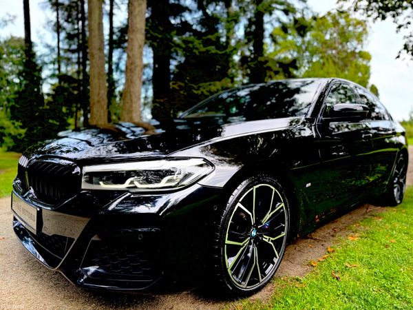 BMW 5-Series Saloon, Diesel, 2021, Black