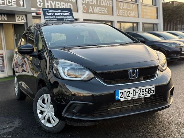 Honda Fit Hatchback, Petrol Hybrid, 2020, Black