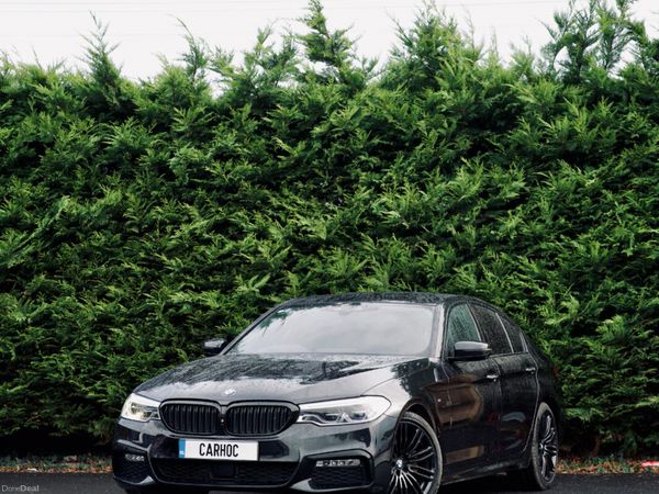 BMW 5-Series Saloon, Diesel, 2018, Black