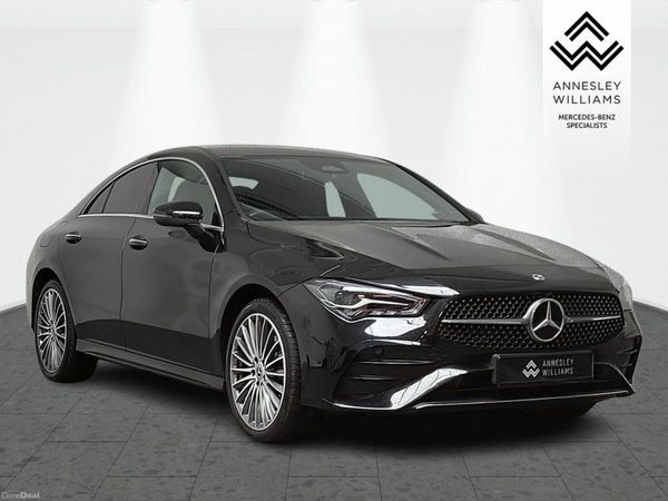 Mercedes-Benz CLA Coupe, Petrol Plug-in Hybrid, 2024, Black