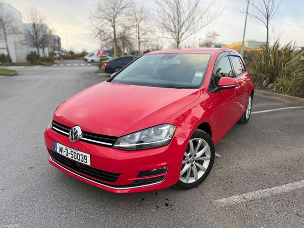 Volkswagen Golf Hatchback, Petrol, 2014, Red