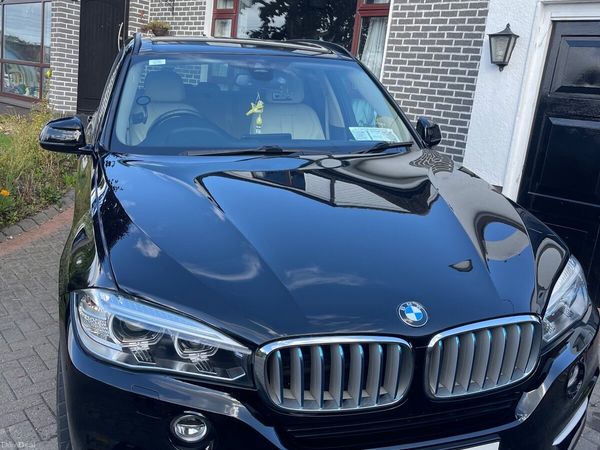 BMW X5 SUV, Petrol Plug-in Hybrid, 2017, Black