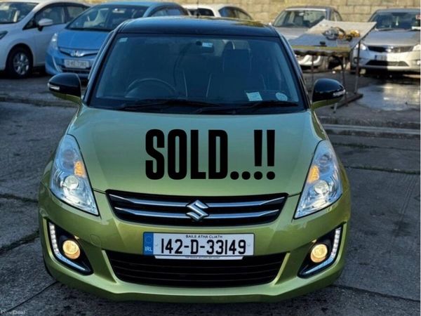 Suzuki Swift Hatchback, Petrol, 2014, Green