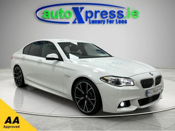 BMW 5-Series Saloon, Diesel, 2016, White