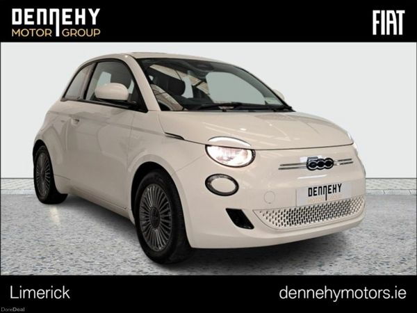 Fiat 500e Hatchback, Electric, 2025, White