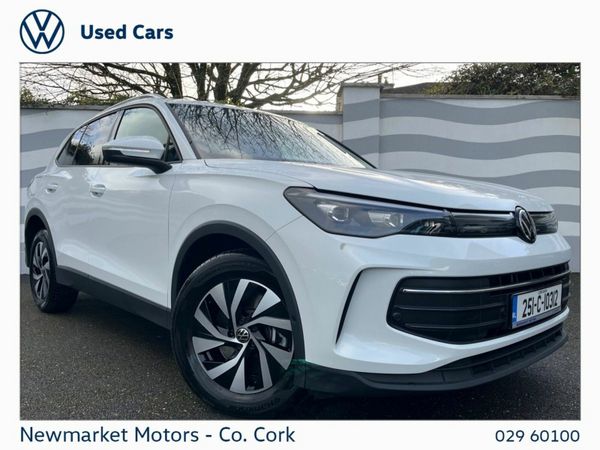 Volkswagen Tiguan SUV, Diesel, 2025, White
