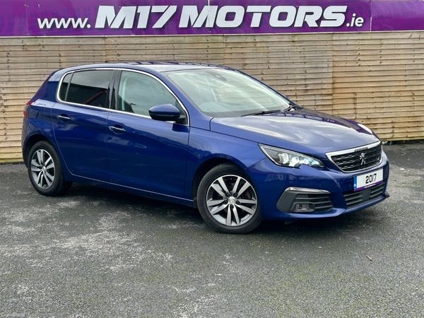 Peugeot 308 Hatchback, Diesel, 2017, Blue