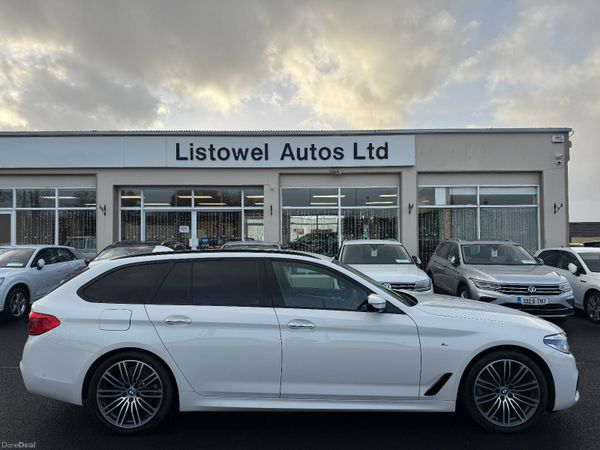 BMW 5-Series Estate, Diesel, 2018, White