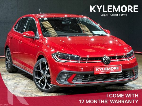 Volkswagen Polo Hatchback, Petrol, 2023, Red