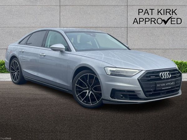 Audi A8 Saloon, Diesel, 2018, Silver