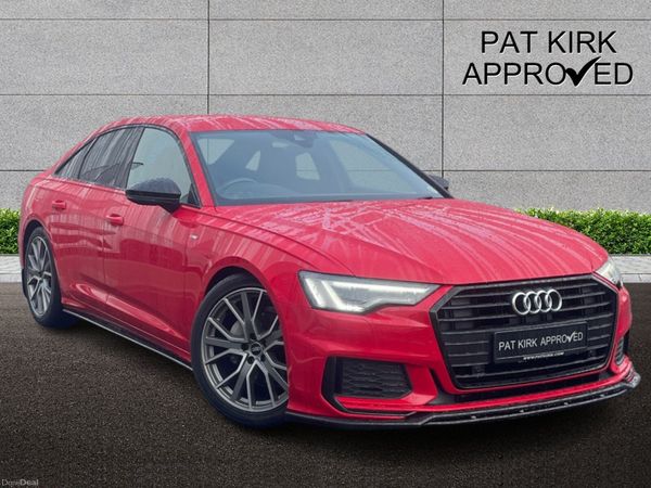 Audi A6 Saloon, Diesel, 2021, Red
