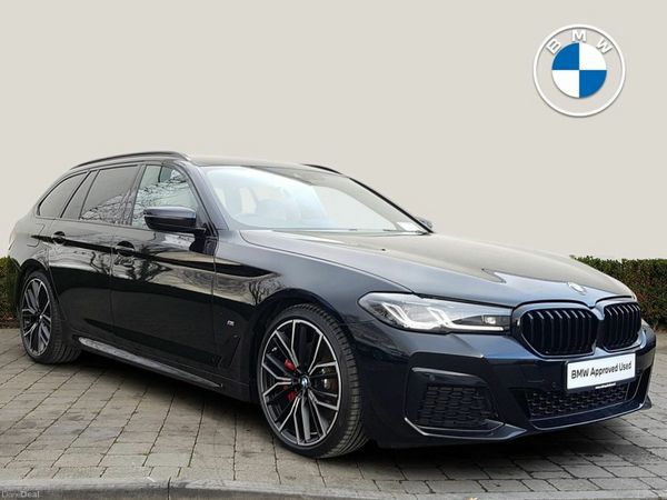 BMW 5-Series Estate, Diesel, 2025, Black