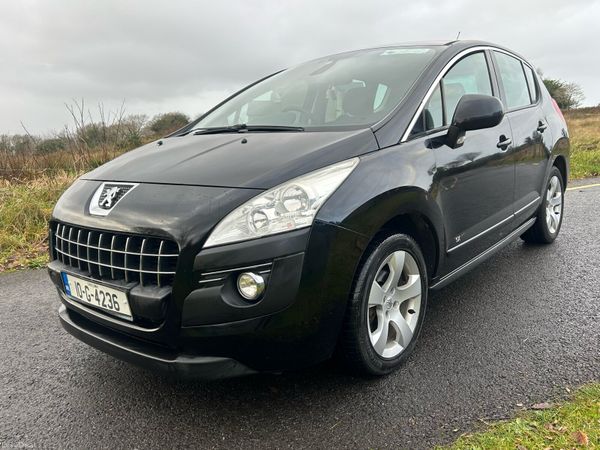 Peugeot 3008 MPV, Diesel, 2010, Black
