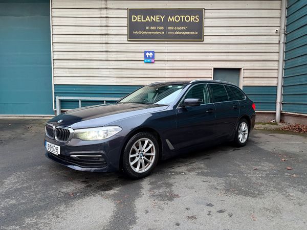 BMW 5-Series Estate, Diesel, 2019, Blue