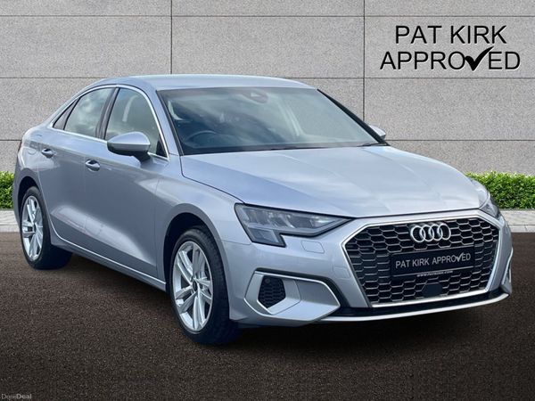 Audi A3 Saloon, Petrol, 2022, Silver