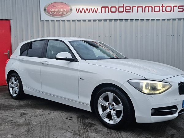 BMW 1-Series Hatchback, Petrol, 2014, White