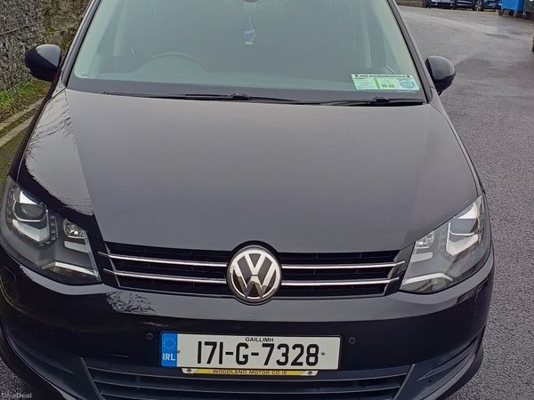 Volkswagen Sharan MPV, Petrol, 2017, Black