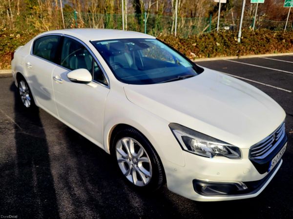Peugeot 508 Saloon, Diesel, 2015, White