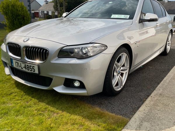 BMW 5-Series Saloon, Diesel, 2017, Silver