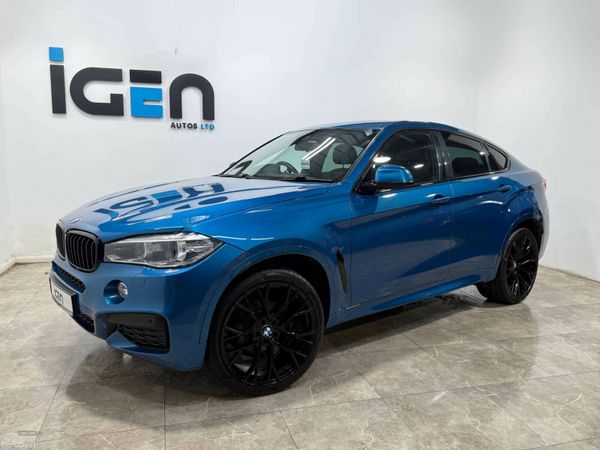 BMW X6 SUV, Diesel, 2018, Blue