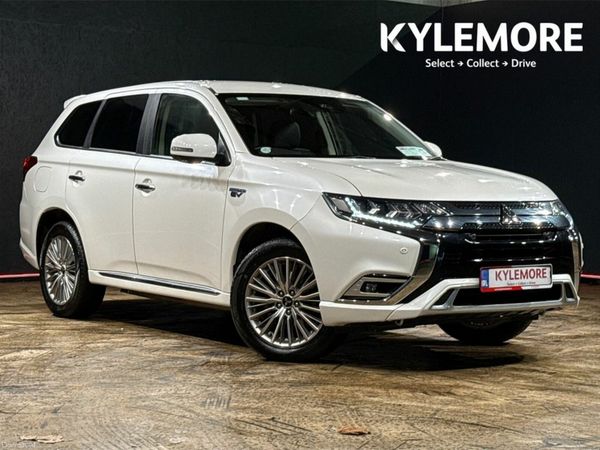 Mitsubishi Outlander SUV, Petrol Plug-in Hybrid, 2020, White