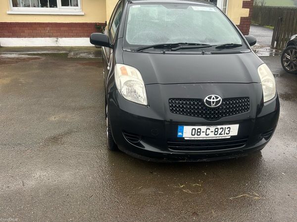 Toyota Yaris Hatchback, Petrol, 2008, Black