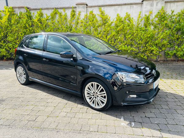 Volkswagen Polo Hatchback, Petrol, 2016, Black