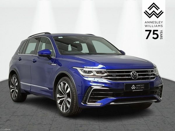 Volkswagen Tiguan SUV, Petrol, 2021, Blue