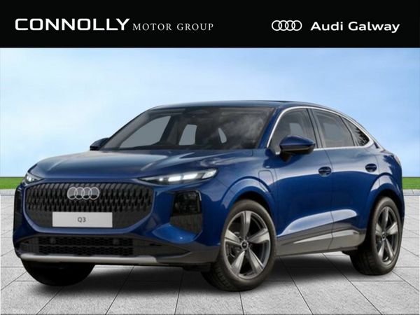 Audi Q3 SUV, Petrol Plug-in Hybrid, 2026, Blue