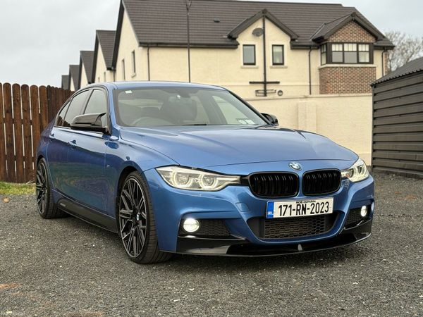 BMW 3-Series Saloon, Diesel, 2017, Blue
