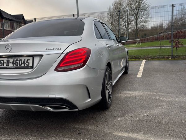 Mercedes-Benz C-Class Saloon, Diesel, 2015, Silver