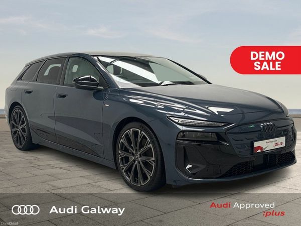 Audi A6 Estate, Electric, 2025, Blue