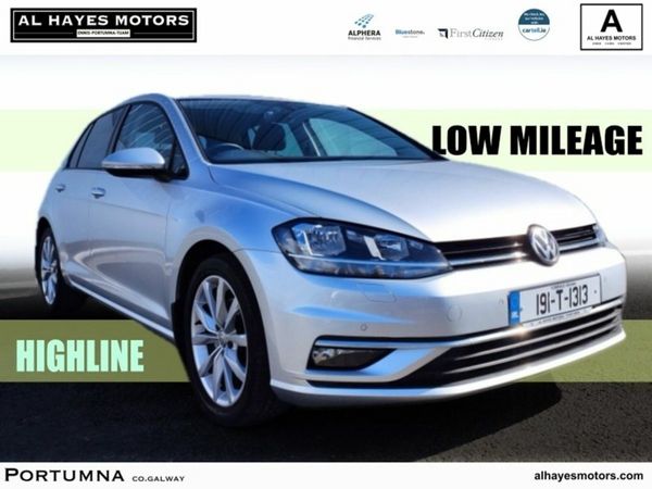 Volkswagen Golf Hatchback, Diesel, 2019, Silver