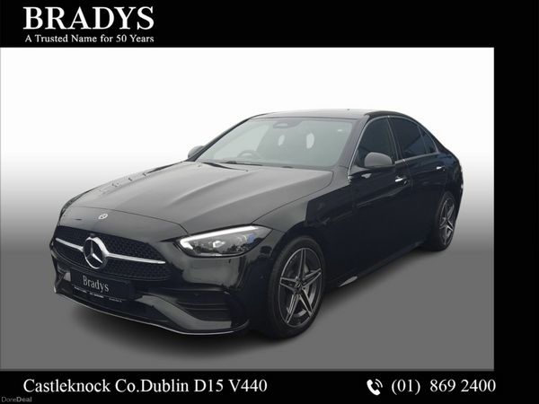 Mercedes-Benz C-Class Saloon, Petrol Plug-in Hybrid, 2025, Black