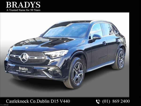 Mercedes-Benz GLC SUV, Petrol Plug-in Hybrid, 2024, Black