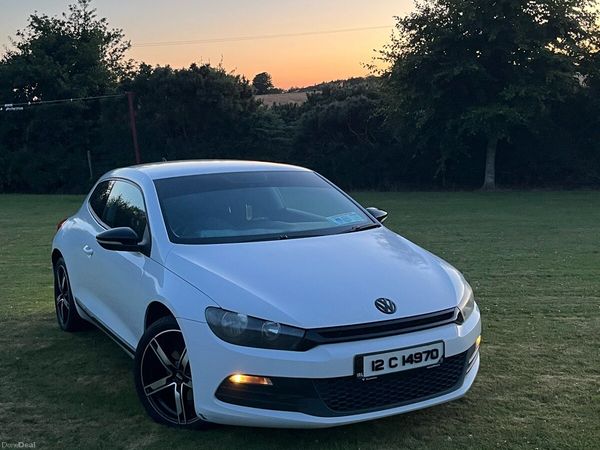 Volkswagen Scirocco Hatchback, Diesel, 2012, White