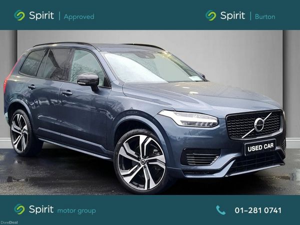 Volvo XC90 SUV, Petrol Hybrid, 2021, Blue